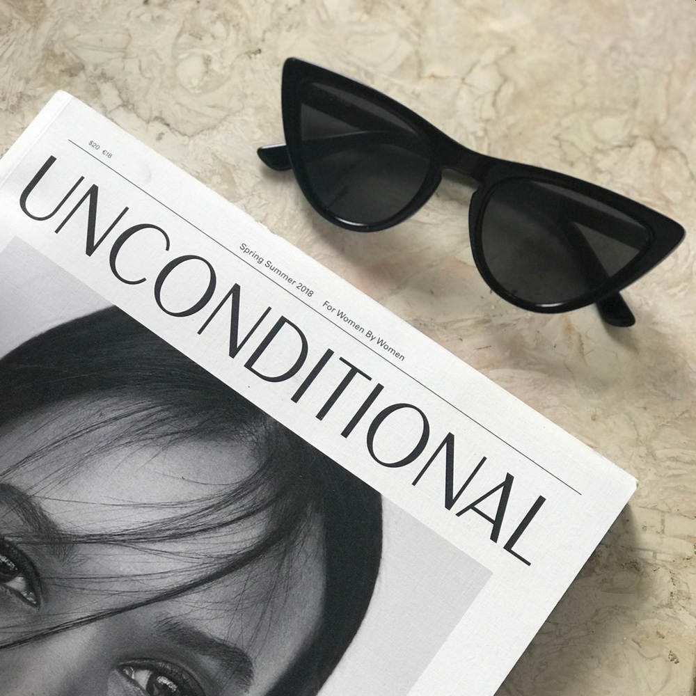 Cleo Nicci cateye sunnies